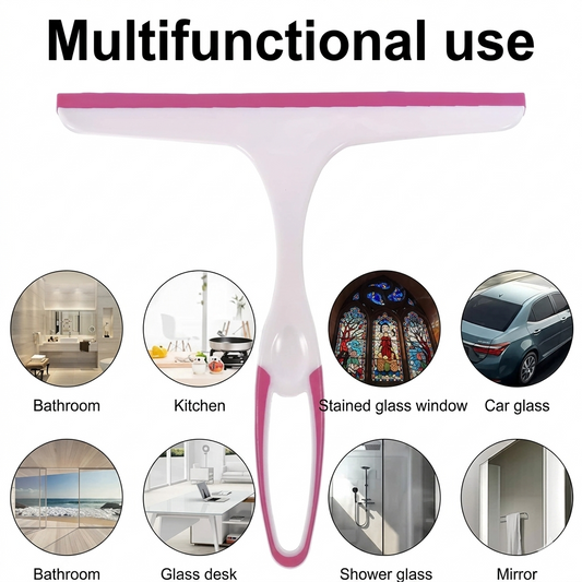 Multifunctional cleaning tool with examples of use in various settings.