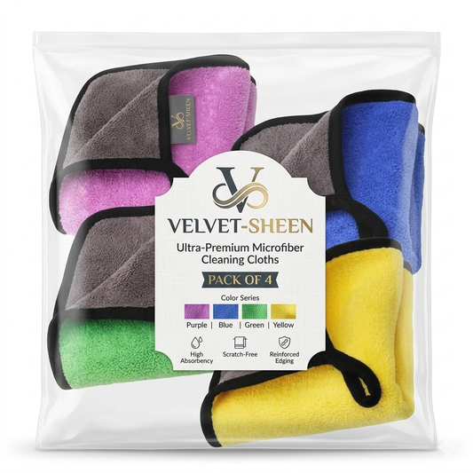 AR PRO™ Microfibre Cleaning Cloths — Pack of 5 (Reusable &amp; Lint-Free)